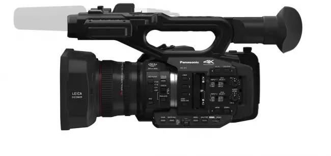 Panasonic HC-X1 Side View