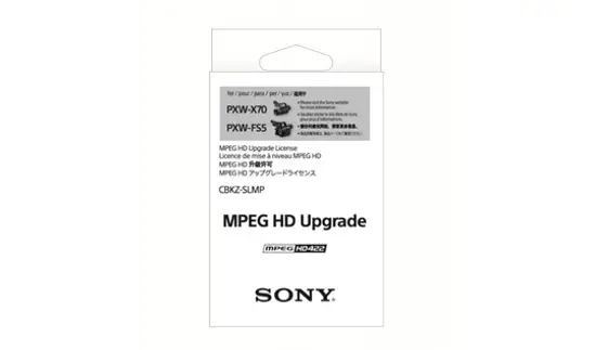 SOny FS5 MPEG2 HD License Upgrade