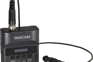 Tascam Introduces the DR-10L Ultra-Compact Recorder with a High-Performance Lavalier Mic