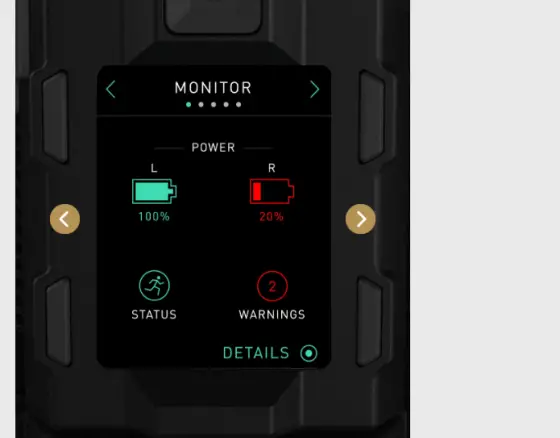 Freefly MoVI Pro Screen Indicator