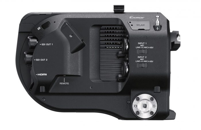 Sony FS7 II XLR Side 