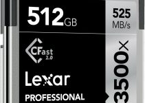 The Latest Lexar’s 512GB CFast 2.0 Card Provides Whopping Read Speeds of Up to 525MB/s