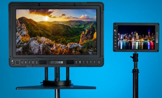 SmallHD 702 OLED and 1703-P3 DCI-P3 SmallHD Production Monitor