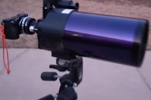 Turning a Telescope to a Super-Telephoto Lens for the Sony A6500 + Sample Footage