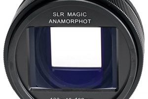 New SLR Magic 25mm f1.4 Full-Frame E Mount Lens + Compact Anamorphot Adapter 1.33x 40