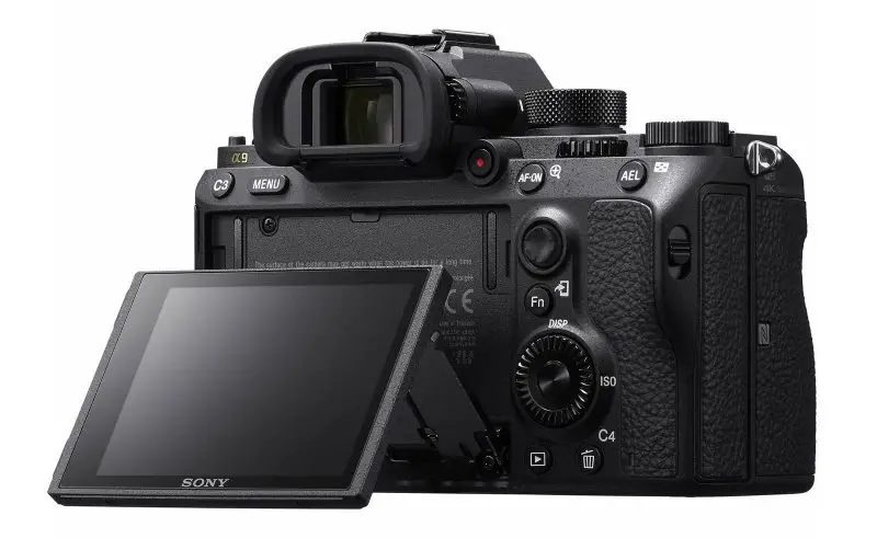 Sony a9 Back LCD