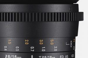 New Samyang VDSLR 16mm T2.6 Lens for Full-Frame Sensors