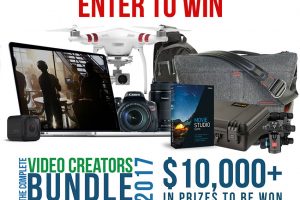 The Complete Video Creators Bundle 2017 Starts Soon – Enter the $10K Giveaway and Win Some Amazing Gear!