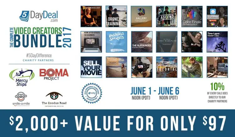 5DayDeal 2017 Compete Video Creators Bundle