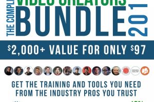 Get 95% OFF The Complete Video Creators Bundle 2017! Now Live