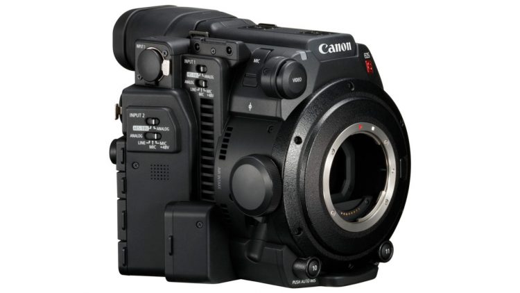 Canon EOS C200 SIde