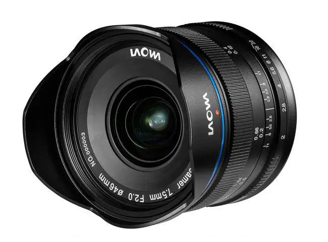 Laowa 7.5mm f2 mft black