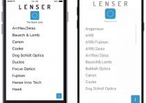 Pick the Right Lens for the Job with LENSER – a Lens Database App