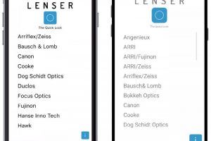Pick the Right Lens for the Job with LENSER – a Lens Database App