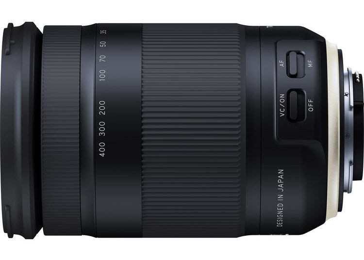 Tamron 18-400mm EF Side