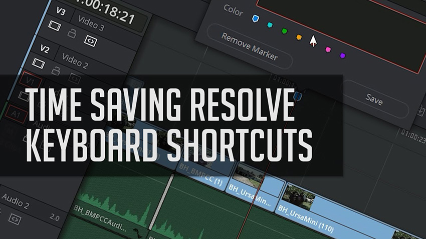 Ten Must-Know DaVinci Resolve 14 Video Editing Shortcuts | 4K Shooters