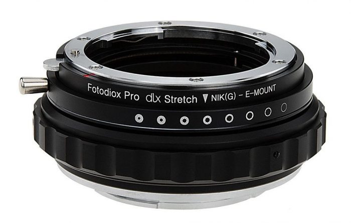 Fotodiox DLX Stretch Series Lens Adapter NIkon to Sony E Mount A7sii