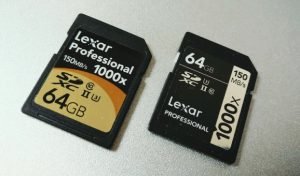 Lexar SD Cards 64GB UHS-II U3 GH5