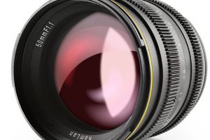 $169 Sainsonic Kamlan 50mm f/1.1 Lens for Your Canon EOS M or Sony E-Mount APS-C Camera