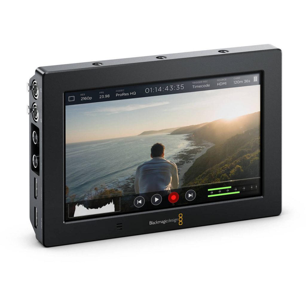 Blackmagic Video Assist 5″/7″ 12G HDR Monitors Get BRAW ...