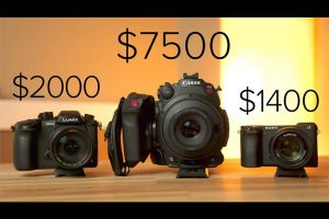 Low Light, Autofocus, and Slow-Motion Detail Comparison Between C200, GH5, and A6500