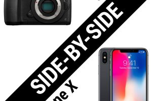 Panasonic GH5 vs iPhone X Video Capabilities Comparison