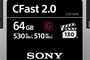 Sony Now Makes High-Speed G-Series CFast 2.0 Cards in 32GB, 64GB, and 128GB Capacities