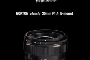 Voigtlander Announce New Full-Frame 35mm f/1.4 Prime for Sony E mount