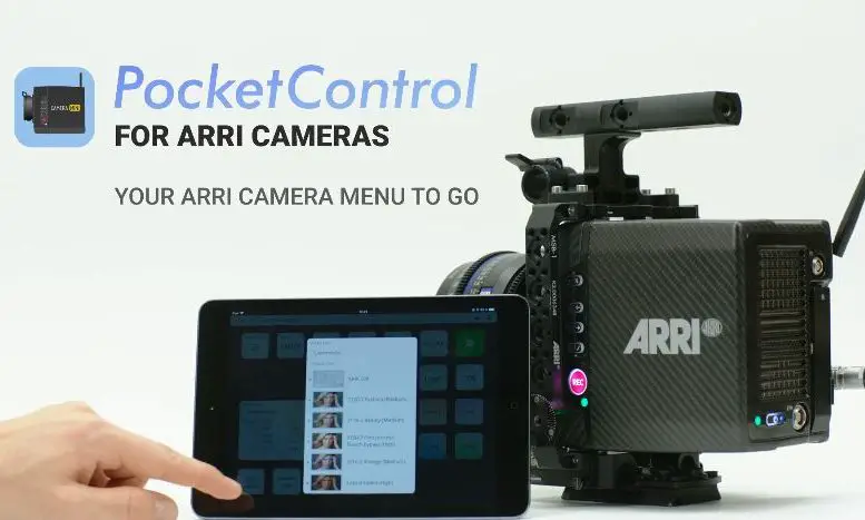 pocket control ARRI ios pomfort