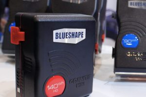 BVE 2018: Blueshape Granite MINI V-Mount Batteries + BubblePack Power System