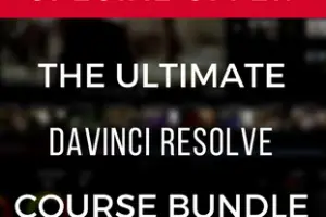 Save More Than 85% on the Ultimate DaVinci Resolve Online Training Bundle Now! (Limited-Time Offer)