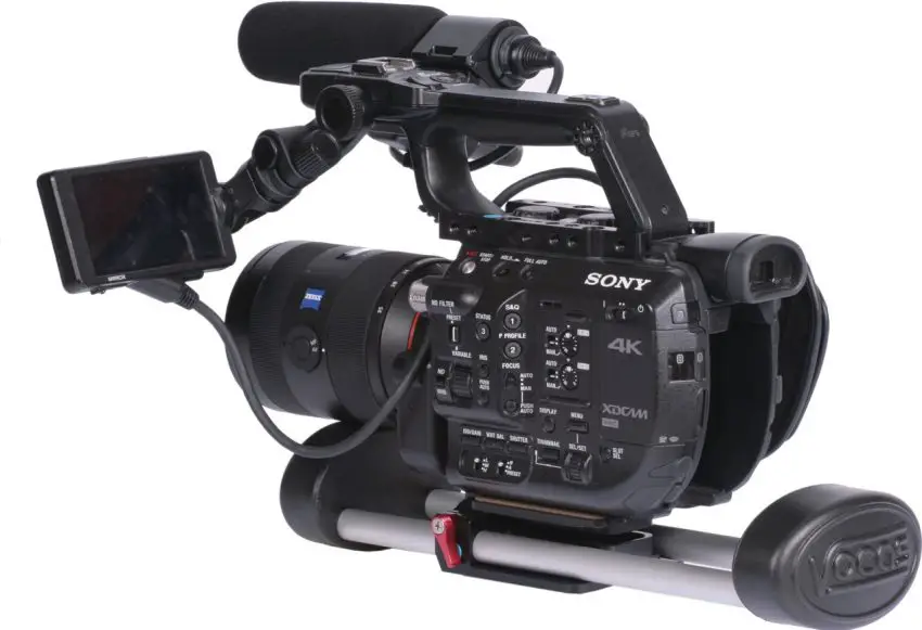 Vocas Belly Support NAB 2018 Sony FS5
