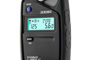 NAB 2018: Sekonic Show Off Their Latest Flashmate L-308X-U Digital Light Meter