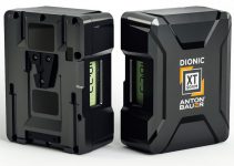 Anton Bauer Dionic XT Battery Series in Gold and V-Mount for Broadcast and Cine Cameras