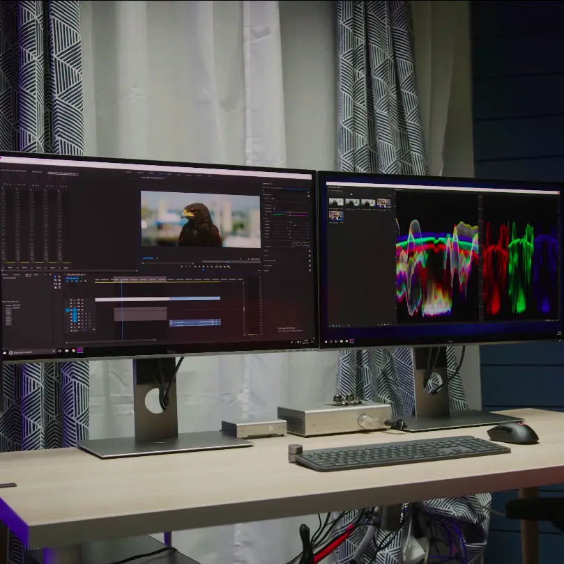 The Ultimate 8k Dual Monitor Video Editing Setup 4k Shooters