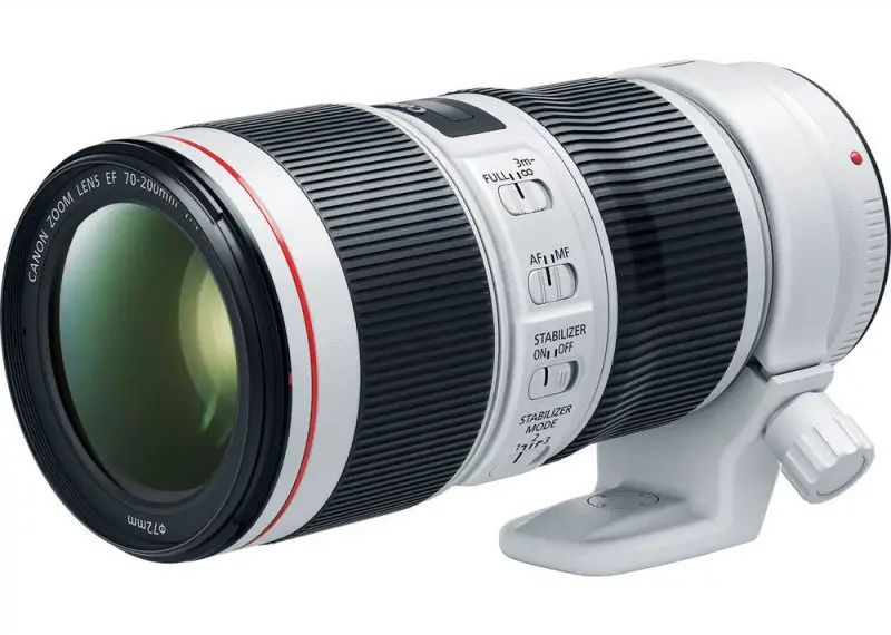 Canon 70-200mm f4L IS II front collar