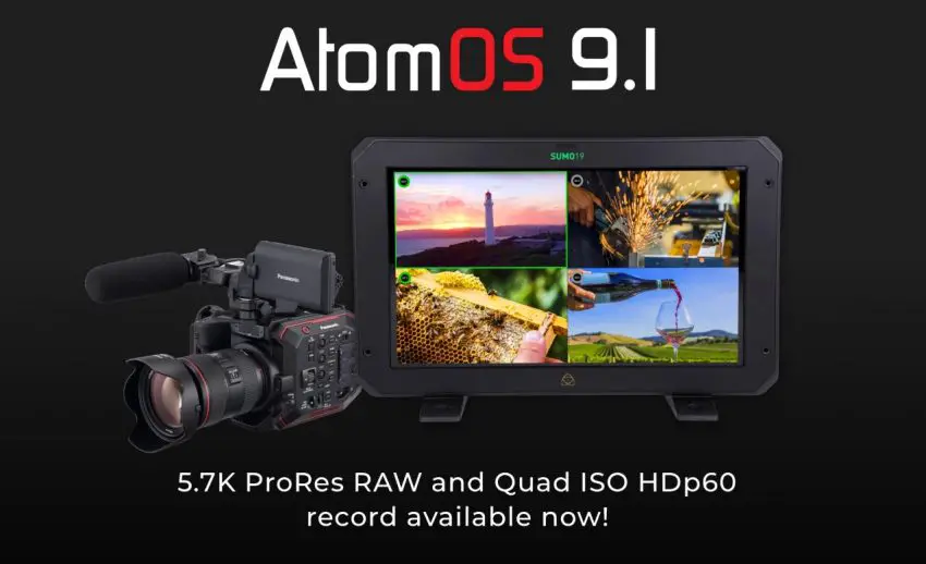 AtomOS 9.1 Sumo19 ProRes Raw EVA1