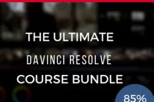 4th July Sale! Save 85% on The Ultimate DaVinci Resolve 15 Course Bundle + FREE Gift