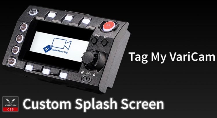 Custom Splash Screen Varicam LT Varicam 35 Firmware Tag My Varicam
