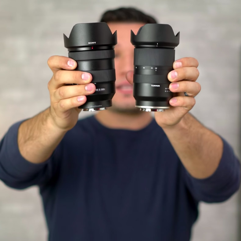 Tamron 28 75 F 2 8 Vs Sony 24 105 F 4 Which One Should You Opt For 4k Shooters
