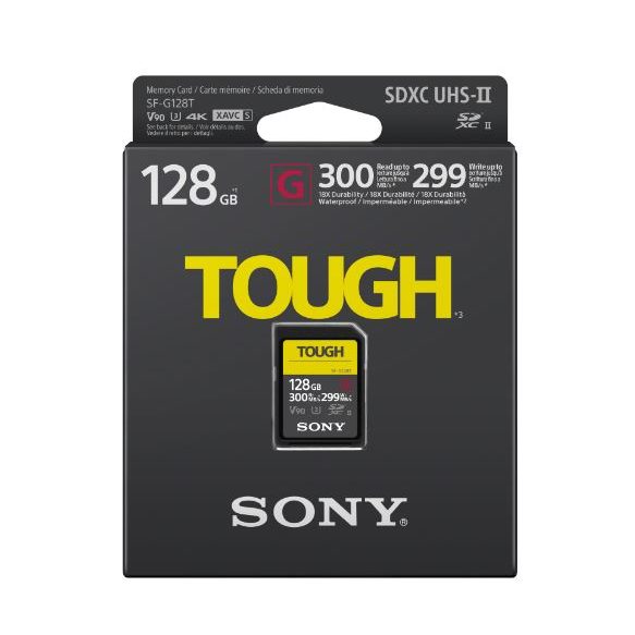 Sony SF-G TOUGH SD cards