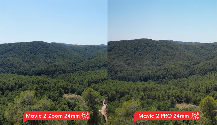 mavic 2 pro zoom comparison