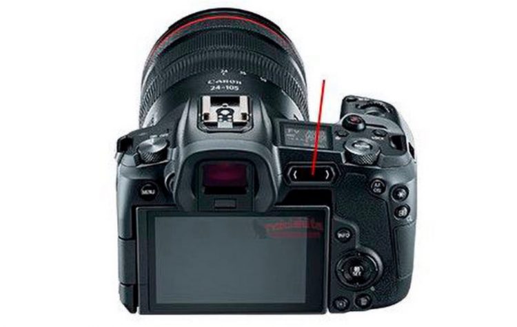 Canon EOS R back