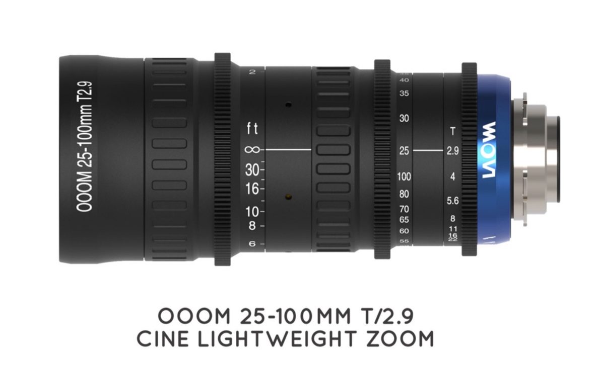 Laowa 25-100mm t/2.9 cine lens pl