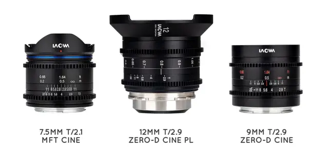 Venus Optics Laowa Cine Primes