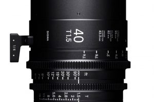 IBC 2018: New Sigma 28mm T1.5, 40mm T1.5, and 105mm T1.5 “Bokeh” Monster High-Speed Full-Frame Cine Primes