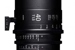 New SIGMA 28mm T1.5, Sigma 40mm T1.5, and 105mm T1.5 Full-Frame High Speed Cine Primes to be Shown at IBC 2018