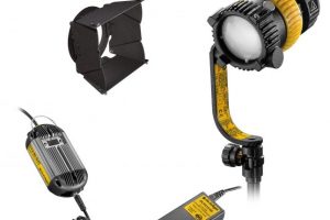 Dedolight DLED-3 TURBO LED 3-Light Kit with Dedo Weigert