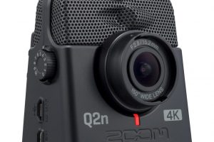 Zoom Q2n-4K is a new Handy 4K Video Recorder for Musicians