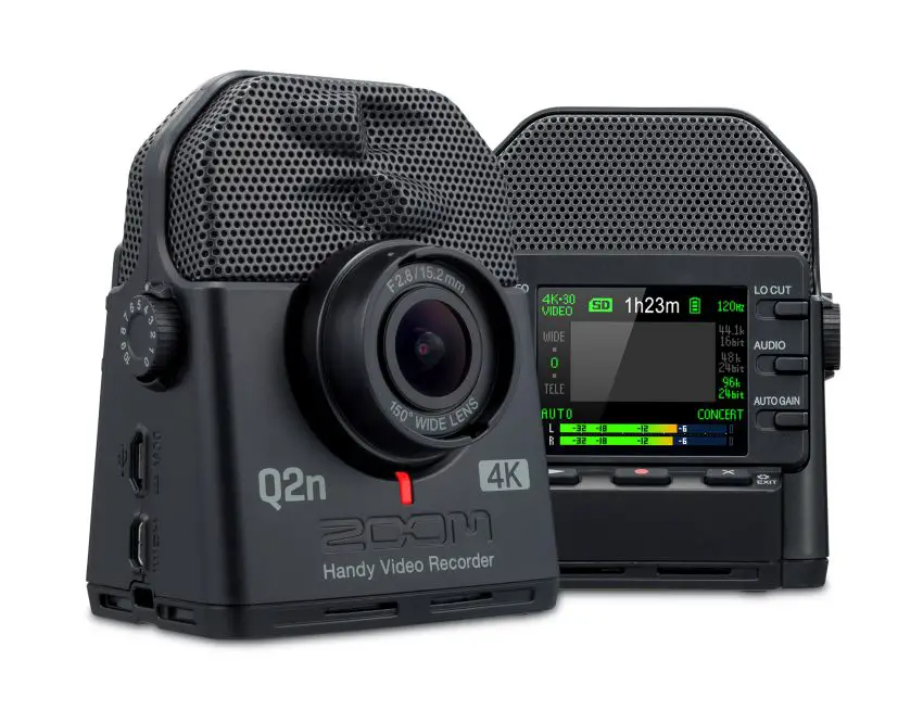 zoom q2n 4k camera musicians podcast filmmakers